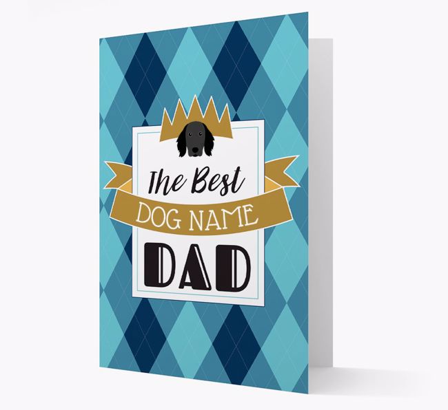 'Best {breedCommonName} Dad' Card